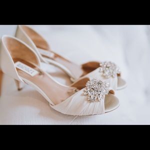 Badgley Mischka Caitlin Satin Heel